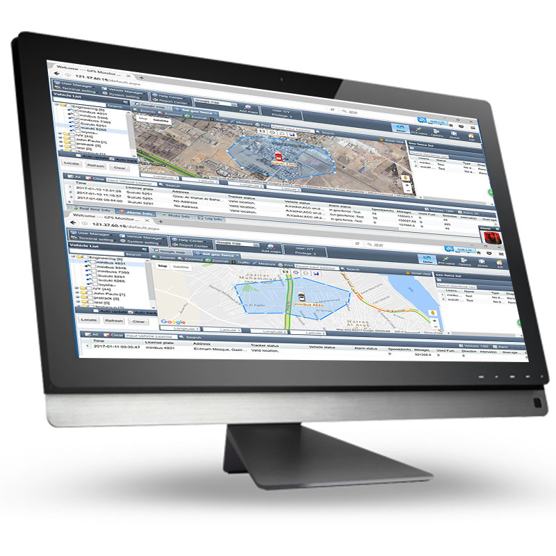 vehicle gps tracking software platform system