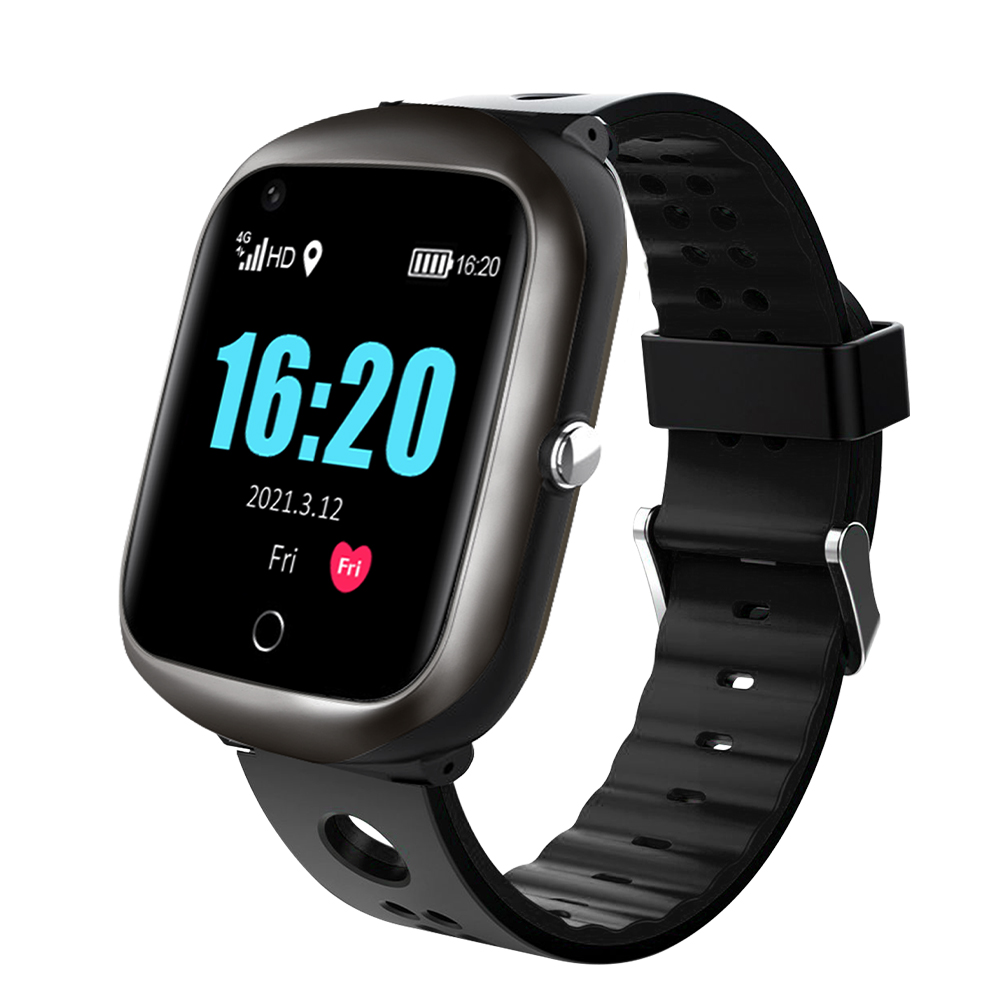 Elderly 4G Smart watch with heart rate blood pressure body temperature