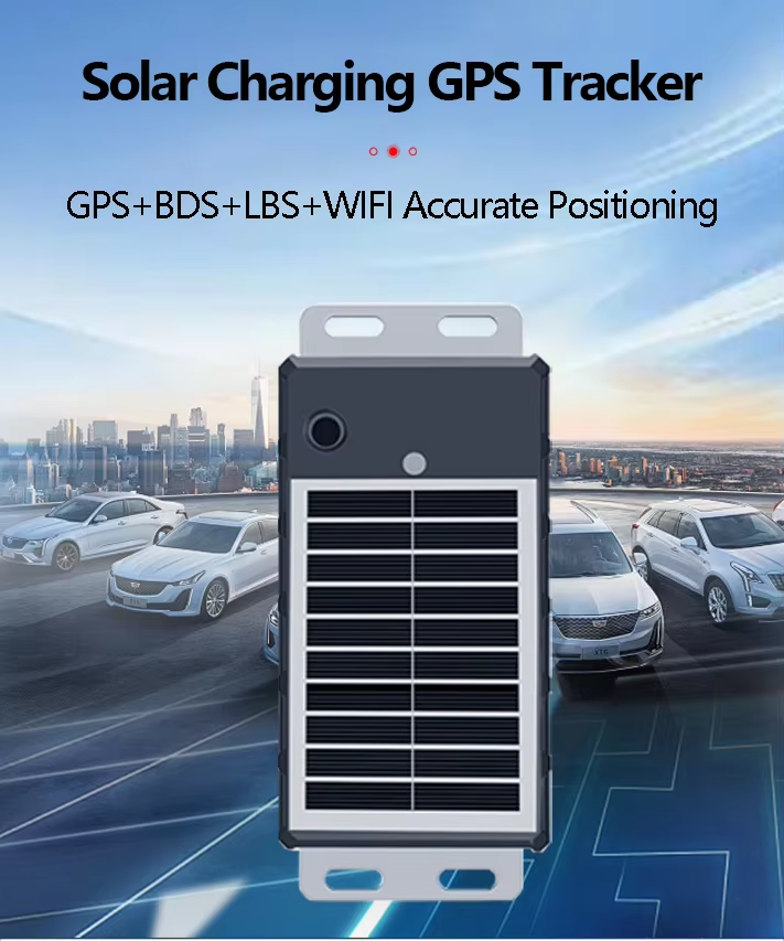 Solar-Powered Waterproof 4G GPS Tracker GT07E